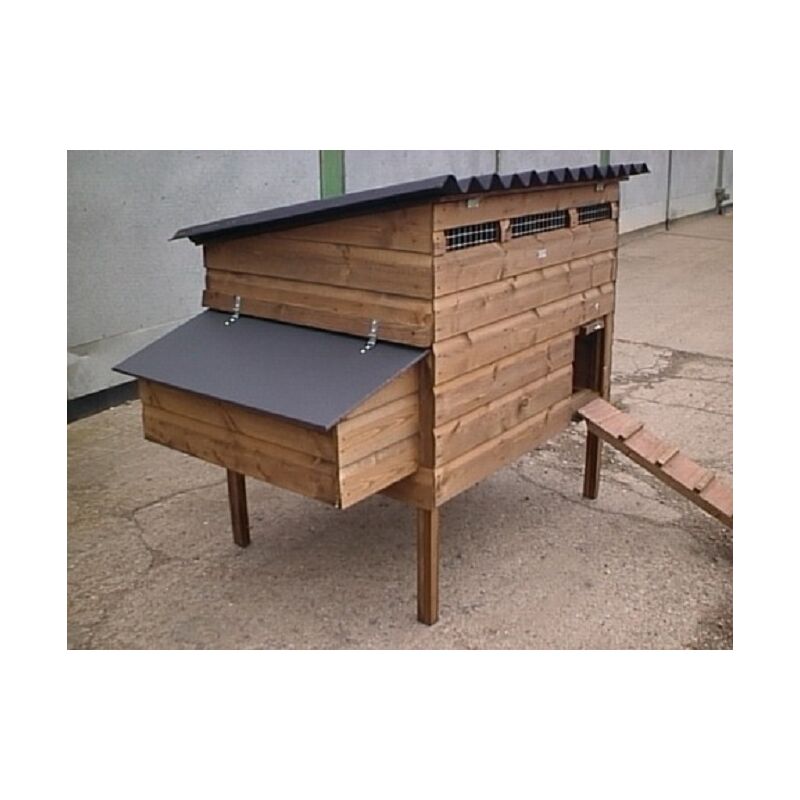 Stafford Standard Poultry House Raised chicken coop for up to 10 hens