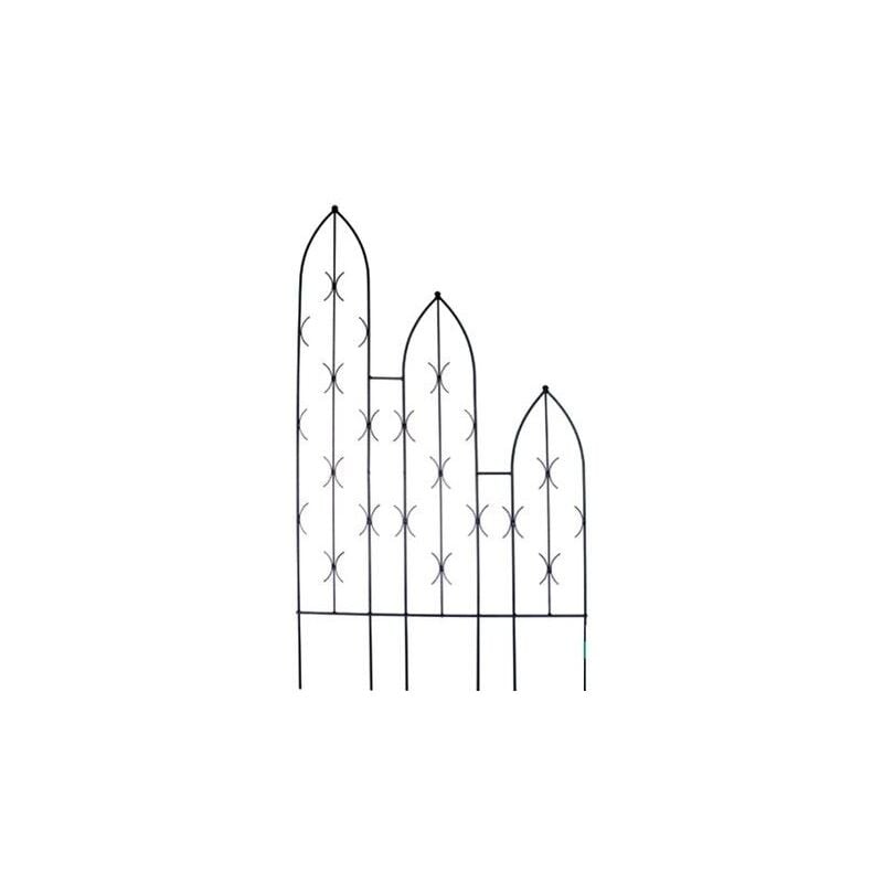 Triple Slope Gothic Screen Decorative Garden Screen, Plant Support