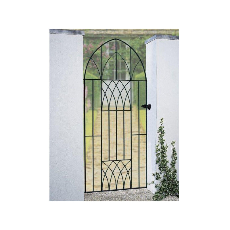 Abbey Modern Verona Low Bow Top Single Gate - Solid Steel - Fits
