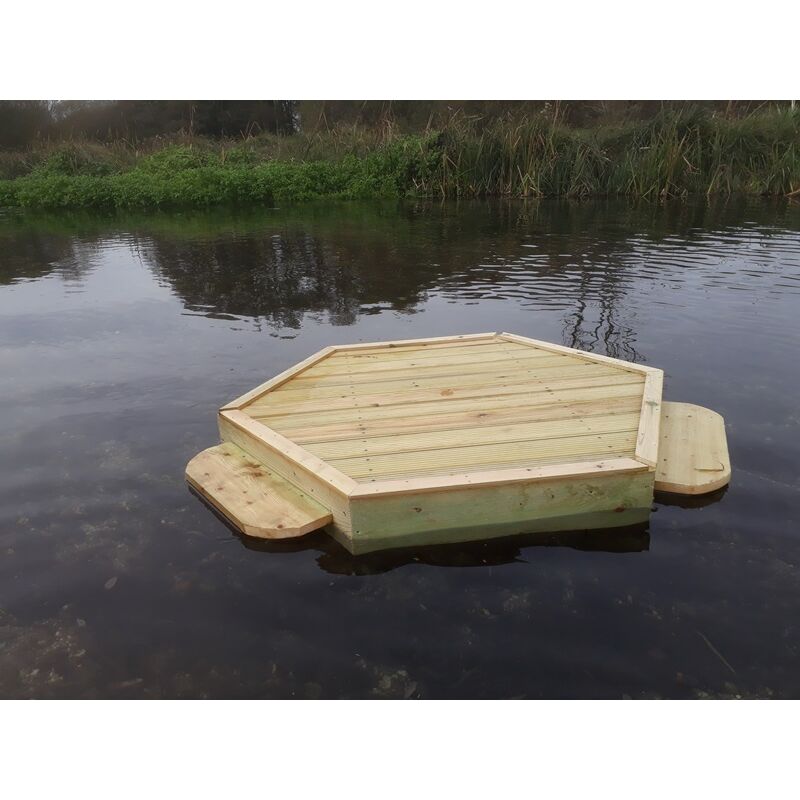 Medium Hexagonal Duck Float - L130 x W130 cm