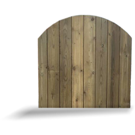 Tongue & Groove Garden Gate - Timber - L2 x W90 x H100 cm - Fully Assembled