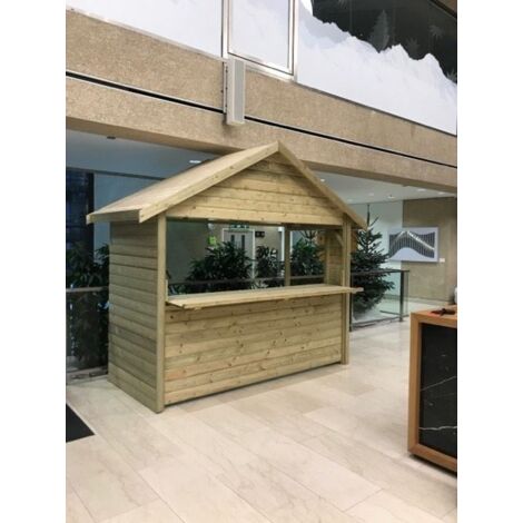 Wooden Garden 3M X 1.2M Indoor Chalet (1/3)