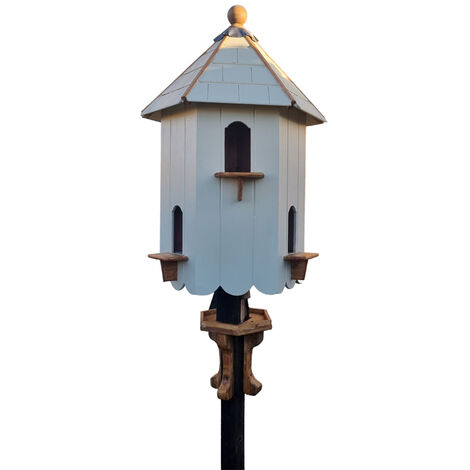 Halesworth Dovecote, Traditional English Birdhouse for Doves or Pigeons - L680 x W680 x H1200 mm