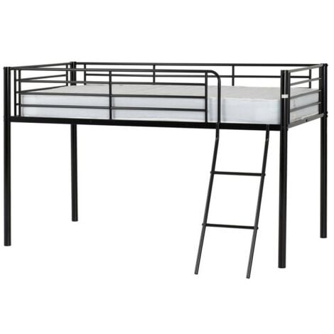 Kora Mid Sleeper - L130 x W199.5 x H120 cm - Black