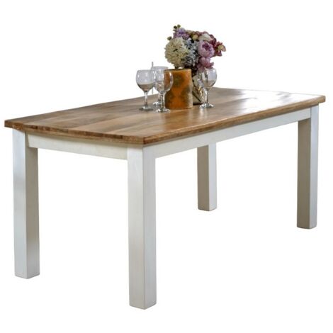 Alfie Dining Table - Mango Wood - L85 x W170 x H76 cm