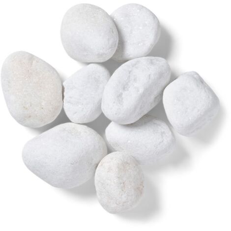 Dover Bulk Bag 850 kg - 50-70 mm White Premium Cobbles - L100 x W100 x H80 cm