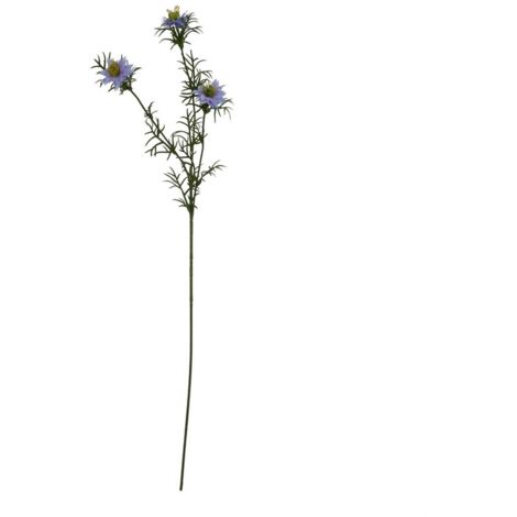 The Natural Garden Collection Nigella Love In A Mist - Plastic - L9 x W9 x H68 cm - Purple