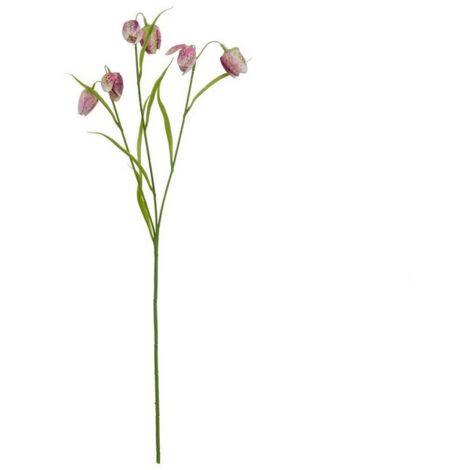 The Natural Garden Collection Fritillaria (Single Stem Flower) - Plastic - L22 x W22 x H58 cm - Purple