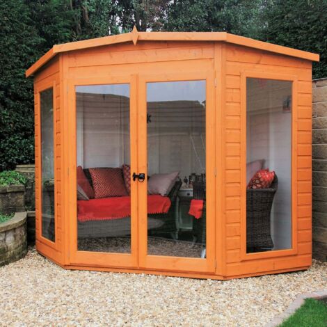 Barclay Shiplap Summerhouse Garden Sun Room Approx 7 x 7 Feet