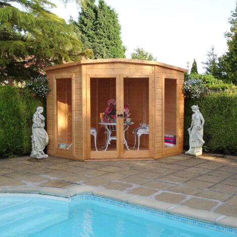 Barclay Shiplap Summerhouse Garden Sun Room Approx 8 x 8 Feet