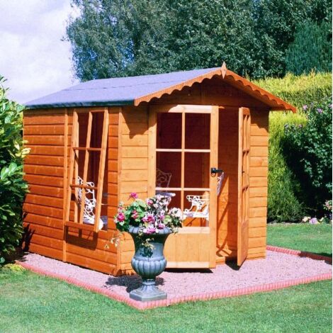 Buckingham Shiplap Summerhouse Garden Sun Room Approx 7 x 7 Feet (1/5)