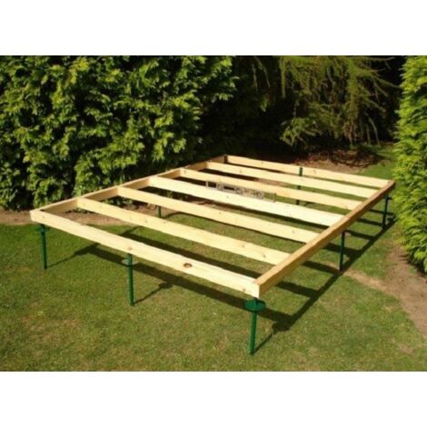 Adjustable Shed Base Approx 8 x 6 Feet