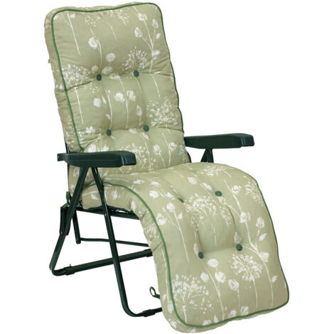 Deluxe Relaxer Renaissance - L73 x W58 x H99 cm - Sage (1/2)