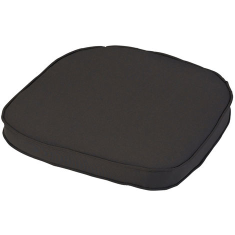 Charcoal Grey Standard D Pad Outdoor Garden Furniture Cushion