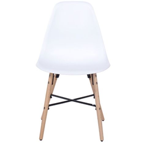 Aspen Plastic Pp Chair 6, White