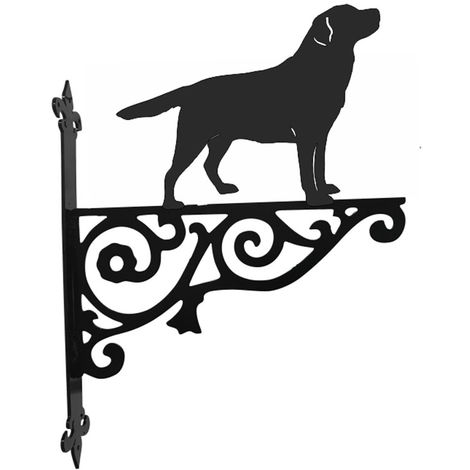 Labrador Ornamental Hanging Bracket