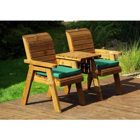 Twin Companion Set Straight with Cushions W160 x D74 x H98