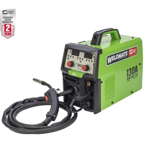 SIP Weldmate Autoplus 130A MIG/ARC/TIG Welder - 05737 (1/5)