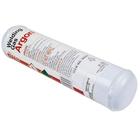 SIP 390g Disposable Argon Gas Bottle - L7.5 x W7.5 x H31 cm