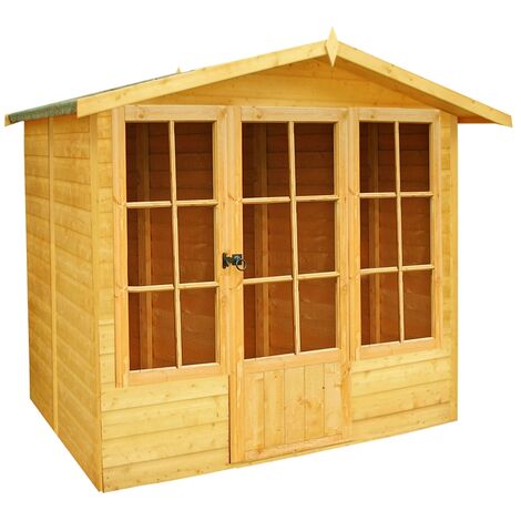 Chatsworth Shiplap Summerhouse Garden Sun Room Approx 7 x 7 Feet