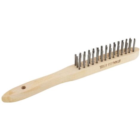SIP SIP 3-Row Stainless Steel Wire Brush (1/2)