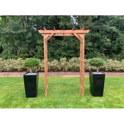 Grand Devonshire Wooden Arch - W152 x D64 x H220 - Fully Assembled