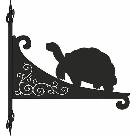 Tortoise Decorative Scroll Hanging Bracket