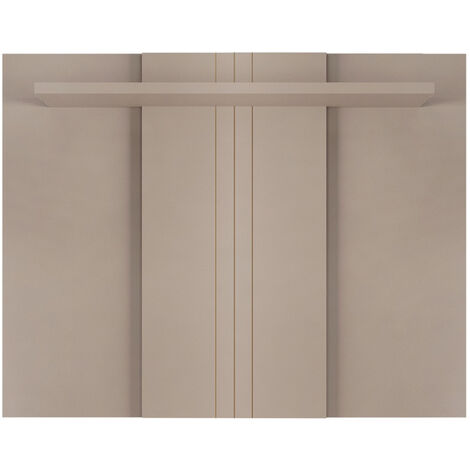 extendable fixed TV wall panel, grey