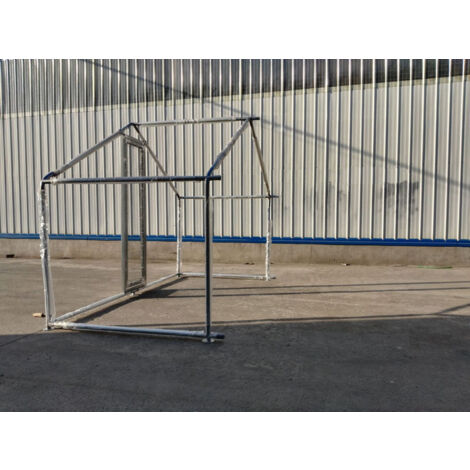 Runs Extension Kit - Galvanised Metal - 2m
