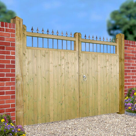 Tall discount outdoor gate