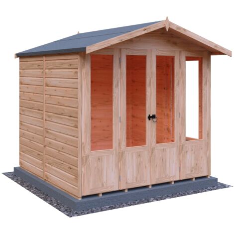Parham Shiplap Summerhouse Garden Sun Room Approx 7 x 7 Feet