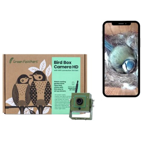 1080p WiFi Bird Box Camera - 3rd Gen