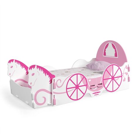 Princess Carriage Junior Bed - L175 x W73 x H80 cm