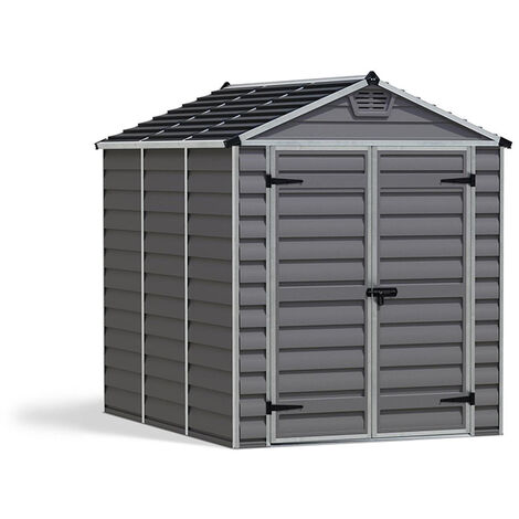 Skylight Shed 6 x 8 Tan - Polycarbonate - L229 x W185.4 x H217 cm