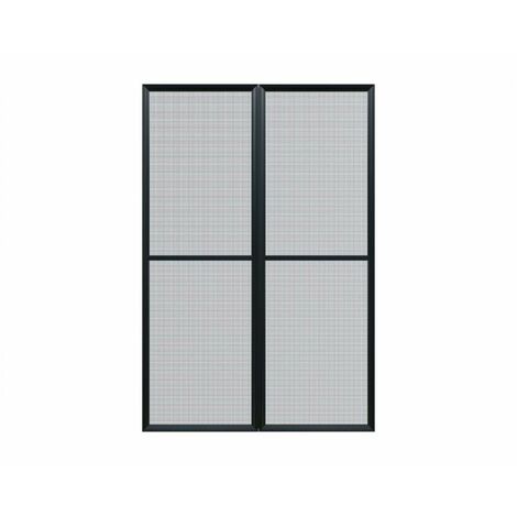 Lean To Greenhouse Screen Door Set Ledro/Garda/Sanremo - W137 x H204.8 cm - Grey