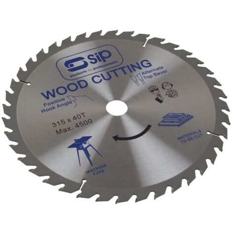 SIP SIP 315mm x 30mm TCT 40T Circular Saw Blade (1/2)