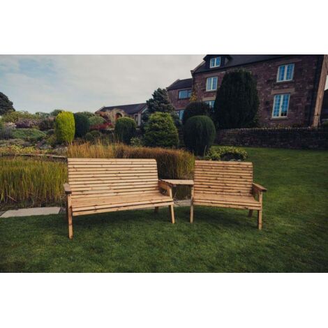 Valley Wooden Garden 5 Seat Set 1X2B 1X3B Angled Tray (1/3)