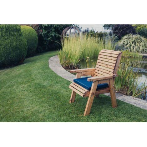 Valley Chair - Timber - L73 x W64 x H95 cm - Garden Furniture - Minimal Assembly Required (1/3)