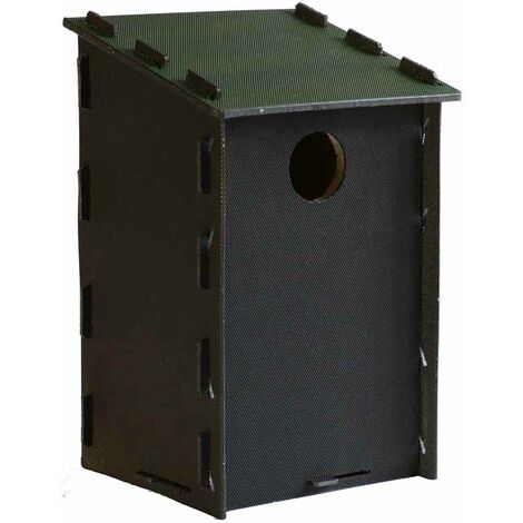Eco Starling Nest Box - Recycled LDPE Plastic/Wood - L18 x W20 x H35 cm