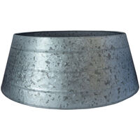 Christmas Tree Skirt - Iron - L67 x W67 x H26 cm - Galvanised