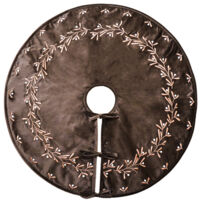 Mistletoe Tree Skirt - Velvet - L0.5 x W80 x H80 cm - Mocha