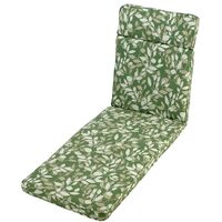 Cotswold Leaf Sun Lounger Cushion Outdoor Garden Furniture Cushion