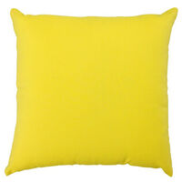 Scatter Cushion 12"x12" Yellow Outdoor Garden Furniture Cushion