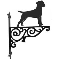Patterdale Terrier Ornamental Hanging Bracket