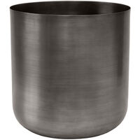Indoor Chelsea Planter - Mild Steel - L25 x W25 x H26 cm - Pewter