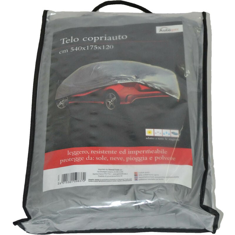 TELO COPRIAUTO IMPERMEABILE FELPATO 90GR SUV M 470X190X185 90GR PEVA CON  BORSA - E.D. Shop