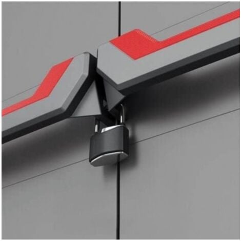 Armadio Keter Stilo portascope in resina per esterno grigio 68x39xh173 Cm