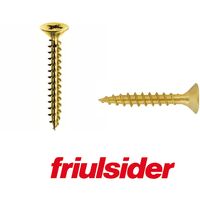 zincate tramite galvanizzazione 4,5/ x 45 Fischer Power Fast testa svasata TG TX giallo 653546