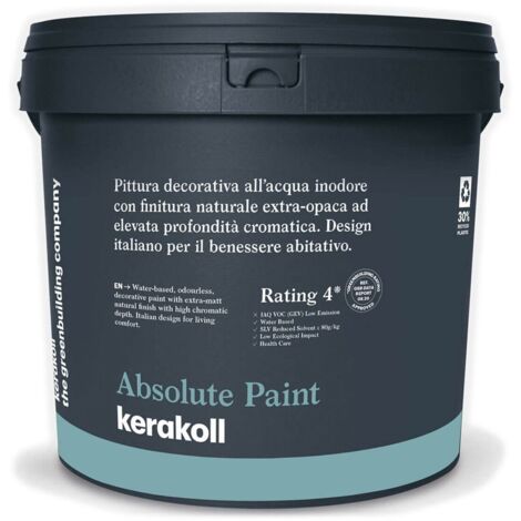 Kerakoll ABSOLUTE PAINT pittura decorativa all’acqua inodore 0,75 LT