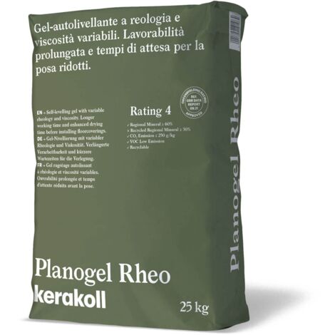 Kerakoll PLANOGEL RHEO autolivellante reologia e viscosità variabili 25 KG